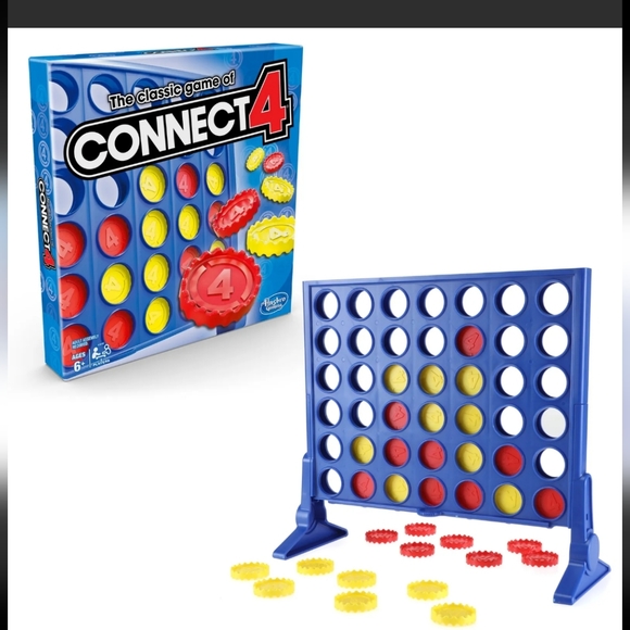 The Classic Game Connect 4 Hasbro Gaming Ages 6+ 2 Players New - Picture 1 of 7